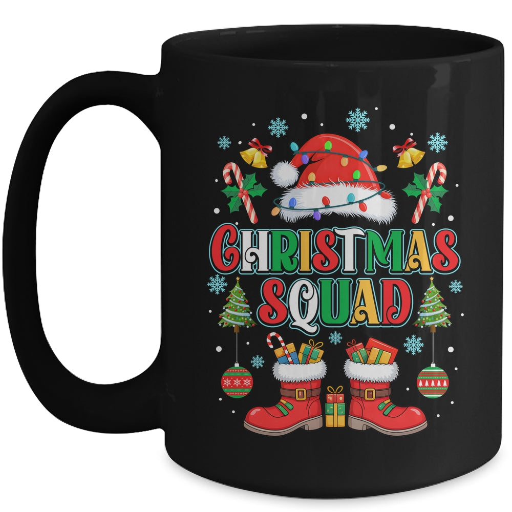 Christmas Squad Xmas Christmas Family Matching Kids Friend Mug | siriusteestore