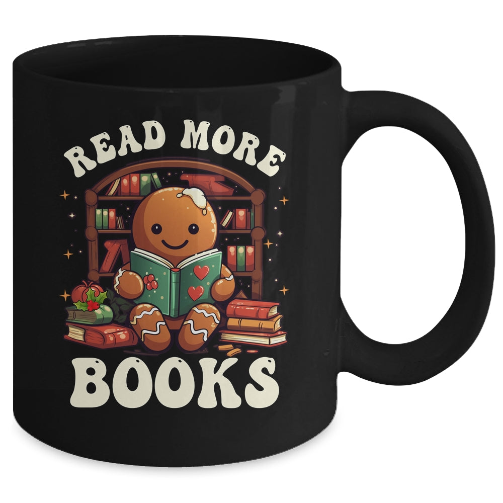 Christmas Teacher Gingerbread Read More Books Funny Women Mug | siriusteestore