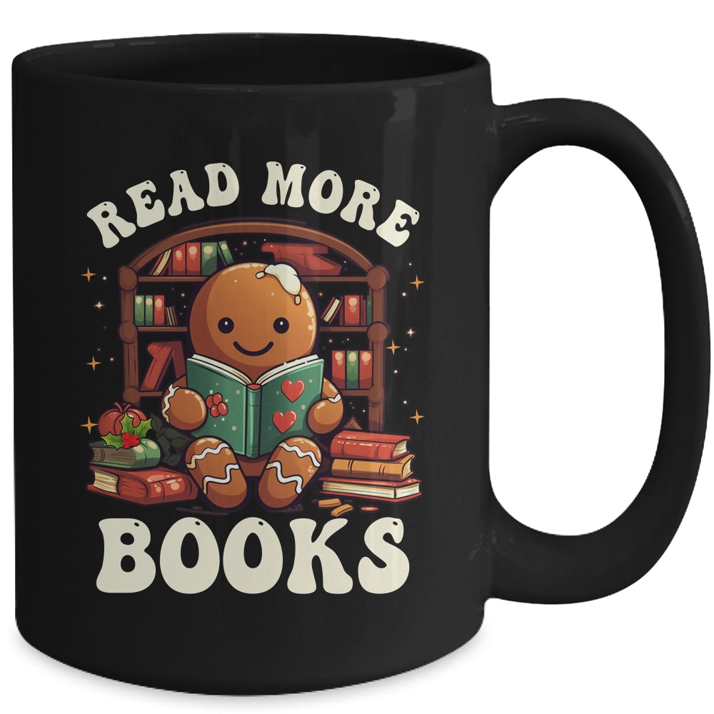 Christmas Teacher Gingerbread Read More Books Funny Women Mug | siriusteestore