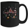 Christmas Tree Heartbeat Funny Christmas Nursing Costume Mug | siriusteestore