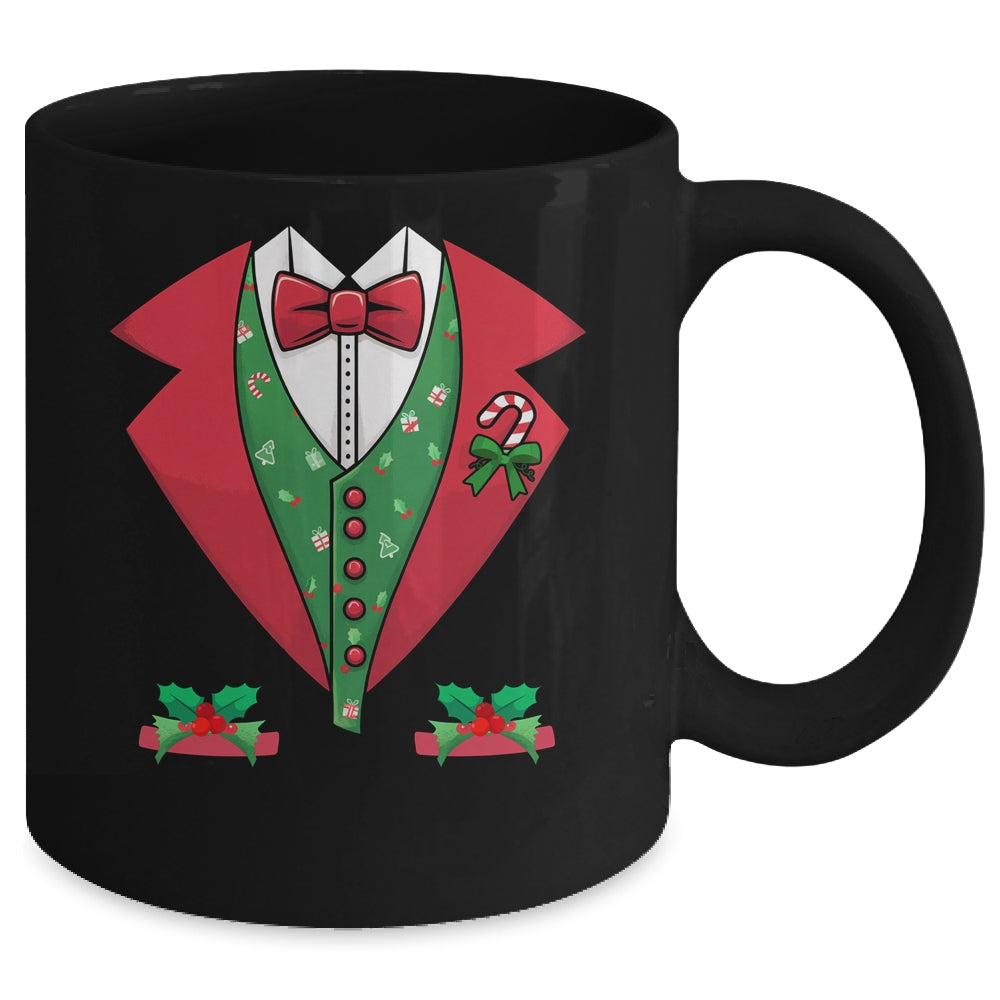 Christmas Tuxedo Funny Christmas Santa Tuxedo Xmas Mug | siriusteestore
