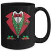 Christmas Tuxedo Funny Christmas Santa Tuxedo Xmas Mug | siriusteestore