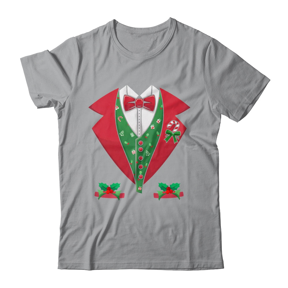 Christmas Tuxedo Funny Christmas Santa Tuxedo Xmas Shirt & Sweatshirt | siriusteestore