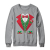 Christmas Tuxedo Funny Christmas Santa Tuxedo Xmas Shirt & Sweatshirt | siriusteestore