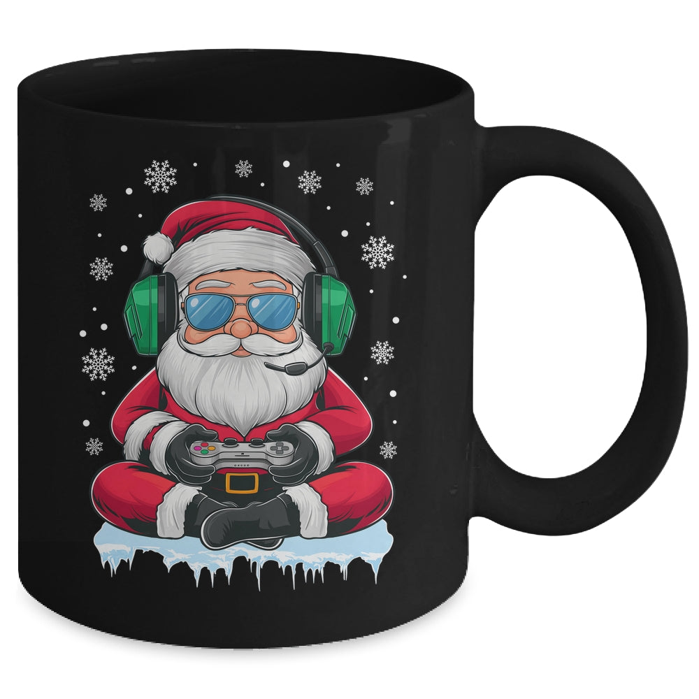 Christmas Xmas Boys Men Video Game Santa Claus Funny Mug | siriusteestore