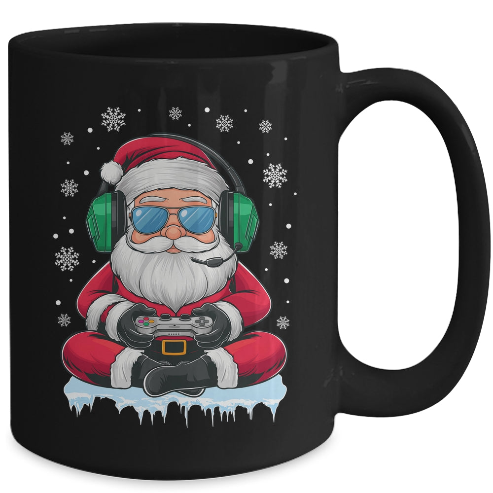 Christmas Xmas Boys Men Video Game Santa Claus Funny Mug | siriusteestore