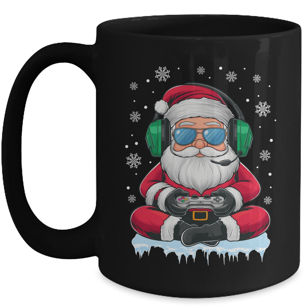 Christmas Xmas Boys Men Video Game Santa Claus Funny Mug | siriusteestore