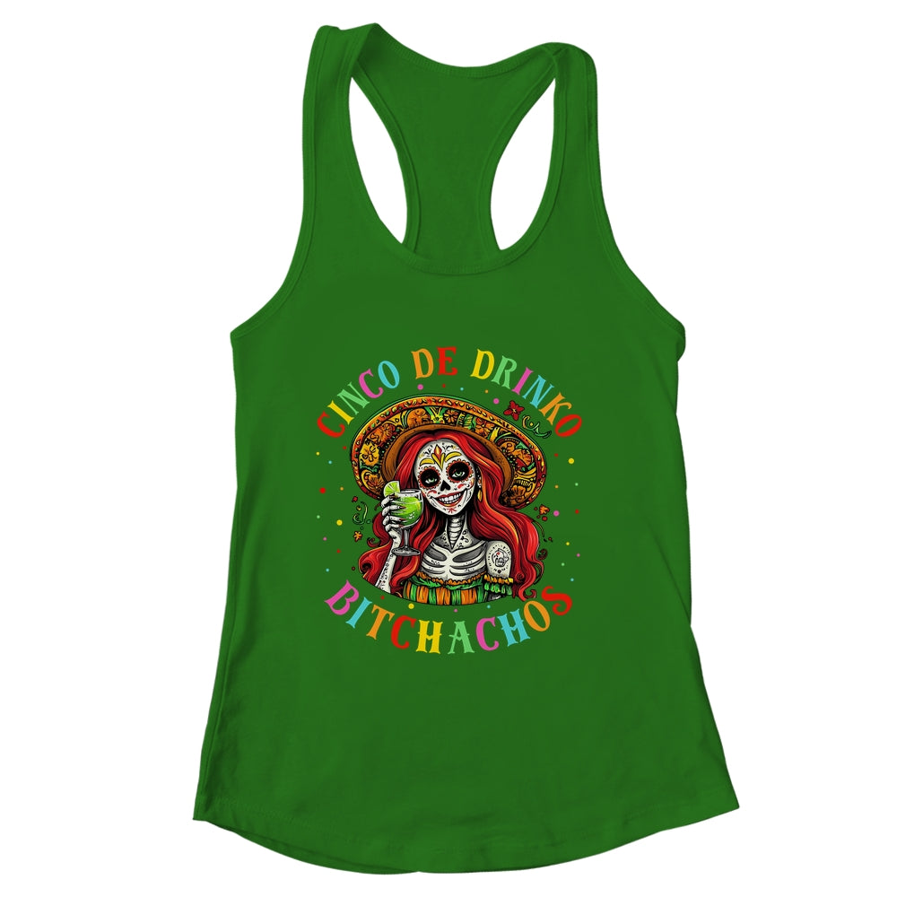 Cinco De Mayo Funny Mexican Party Cinco De Drinko Bitchachos Shirt & Tank Top | siriusteestore
