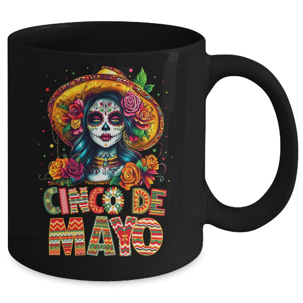 Cinco De Mayo Girl Mexican Fiesta 5 De Mayo Party Mug | siriusteestore