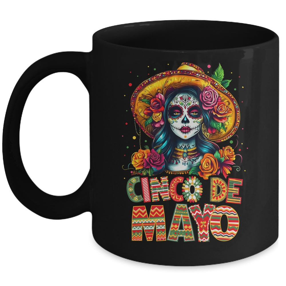 Cinco De Mayo Girl Mexican Fiesta 5 De Mayo Party Mug | siriusteestore