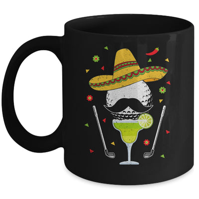 Cinco De Mayo Golf Ball With Sombrero And Margarita Golfer Mug | siriusteestore