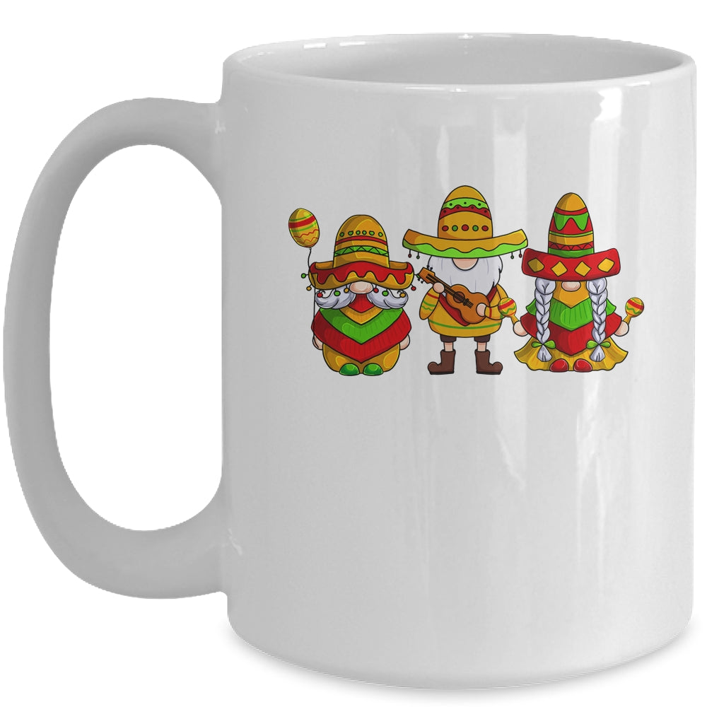 Cinco De Mayo Mexican Gnomes Fiesta Kids Men Women Mug | siriusteestore