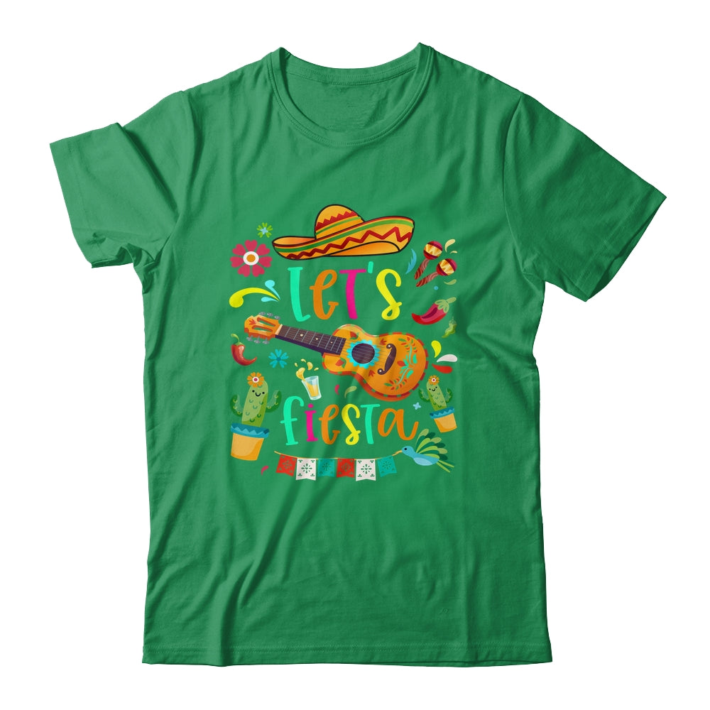 Cinco De Mayo Mexican Guitar Cactus Celebration Shirt & Hoodie | siriusteestore