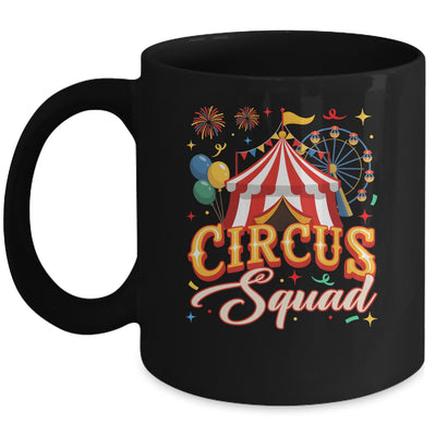Circus Squad Birthday Party Funny Carnival Graphic Mug | siriusteestore