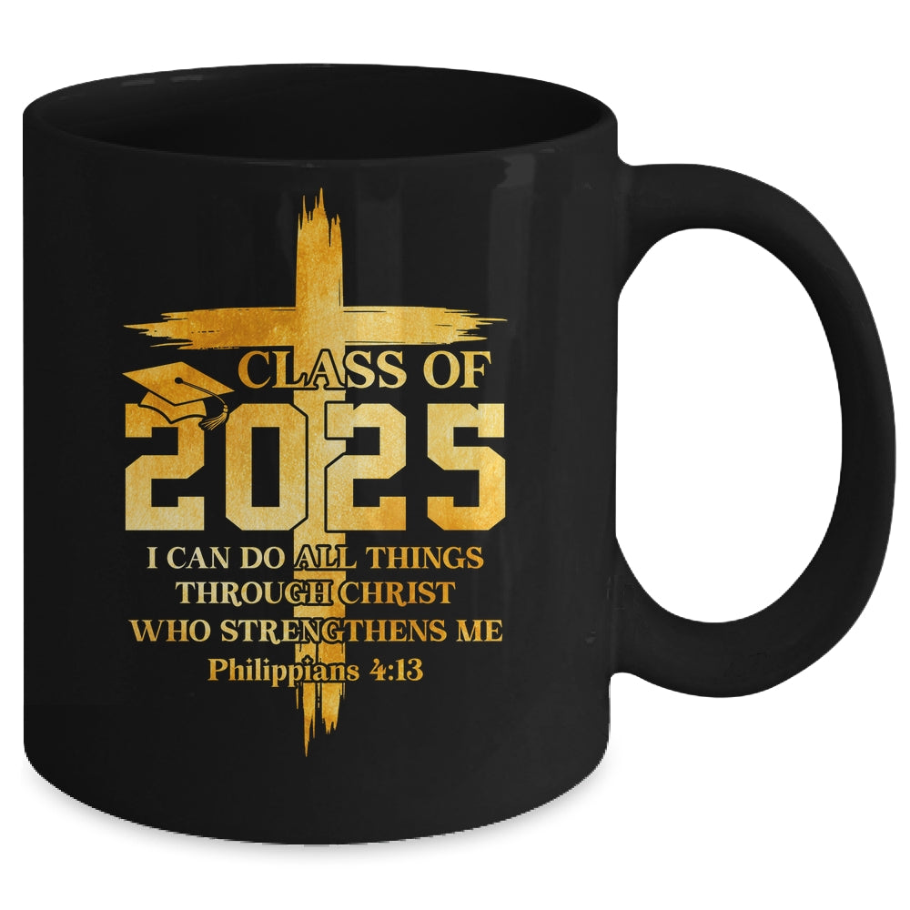 Class Of 2025 Christian Graduation Senior Graduate Men Women Mug | siriusteestore