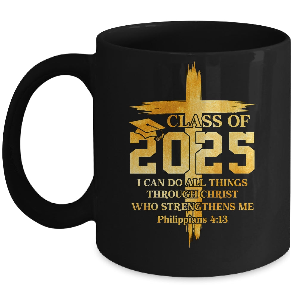 Class Of 2025 Christian Graduation Senior Graduate Men Women Mug | siriusteestore