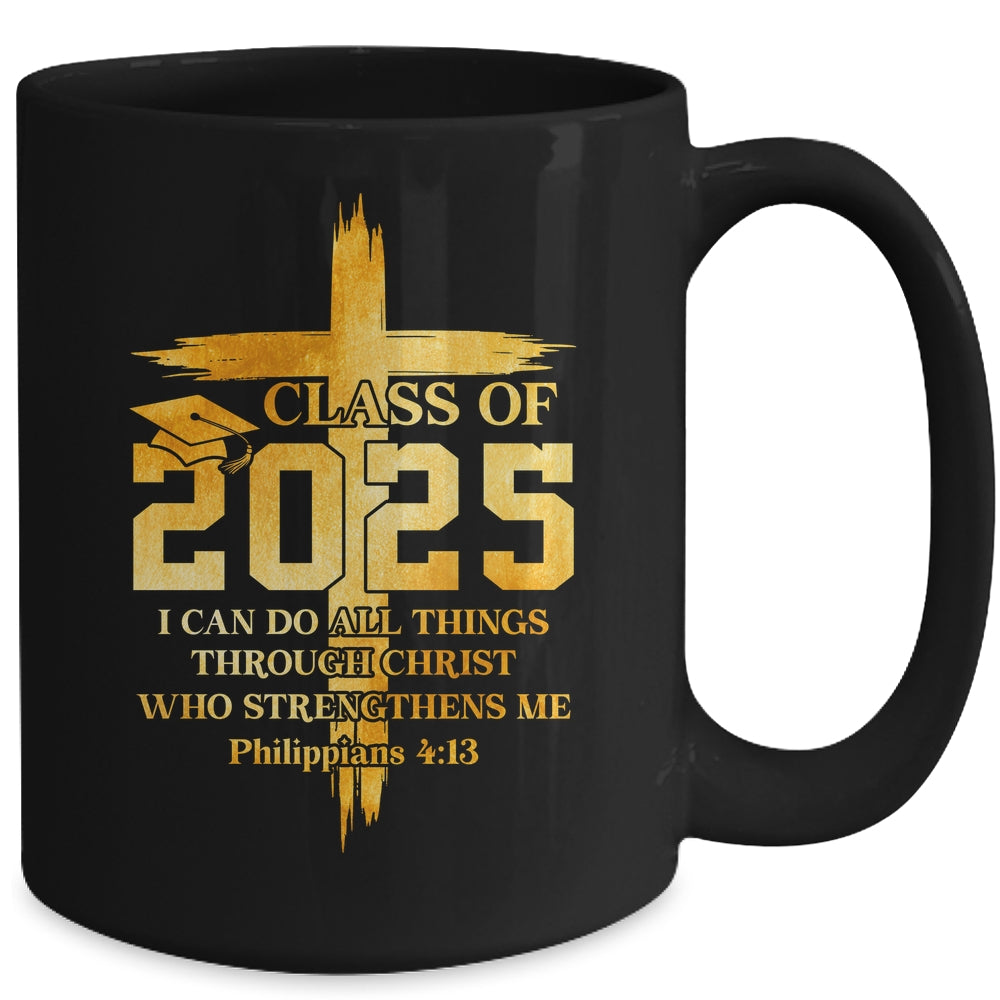 Class Of 2025 Christian Graduation Senior Graduate Men Women Mug | siriusteestore