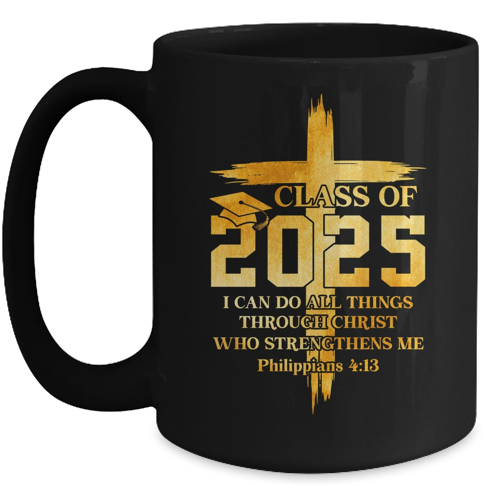 Class Of 2025 Christian Graduation Senior Graduate Men Women Mug | siriusteestore