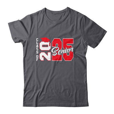 Class Of 2025 Senior 2025 Graduation 2025 Back To School Red Shirt & Hoodie | siriusteestore