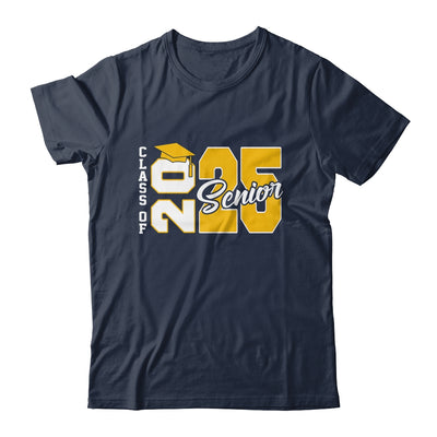 Class Of 2025 Senior 2025 Graduation 2025 Back To School Yellow Shirt & Hoodie | siriusteestore