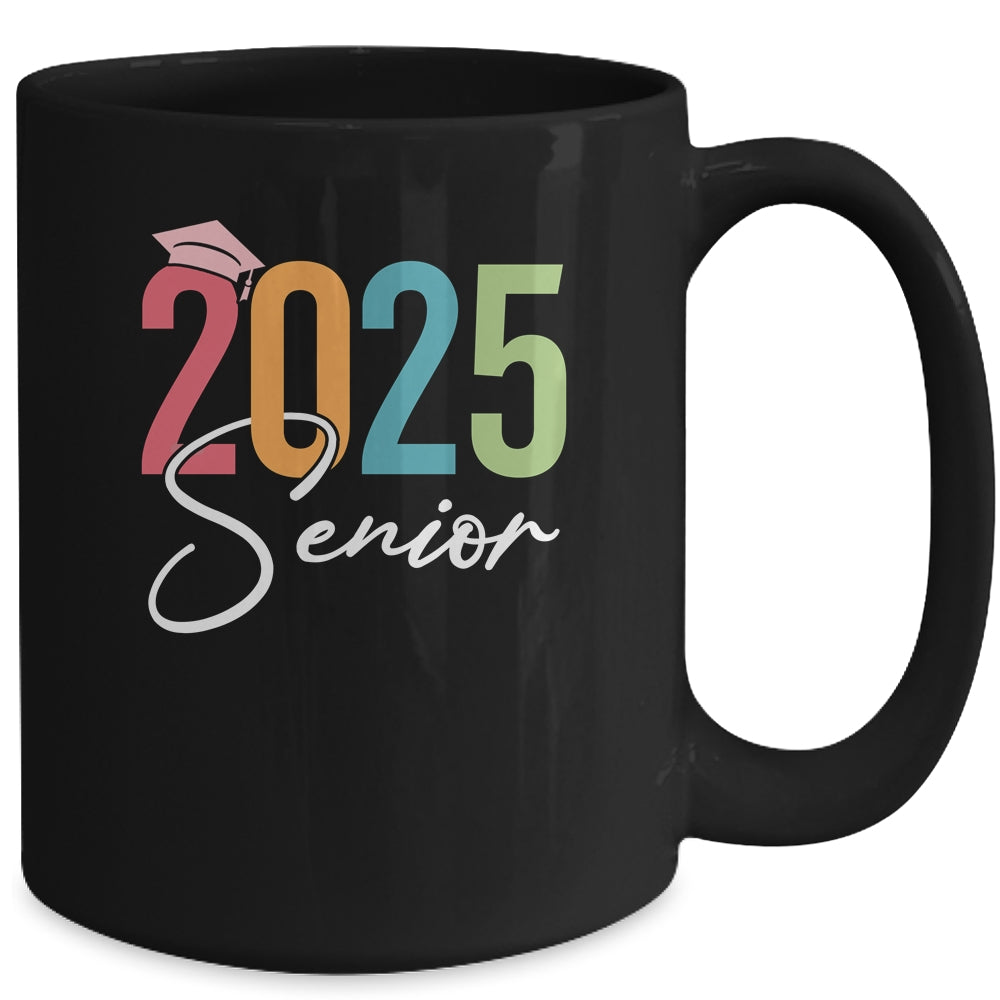 Class Of 2025 Senior 2025 Graduation Retro Back To School Mug | siriusteestore