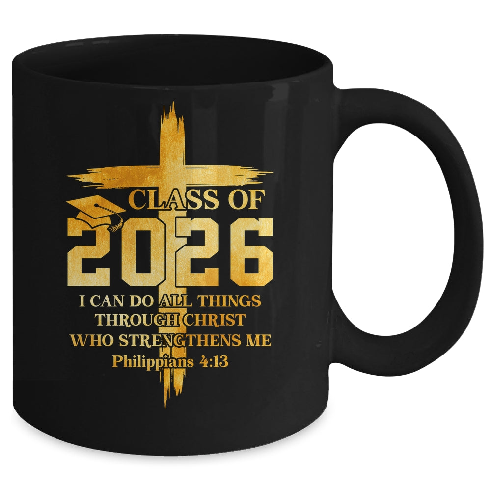 Class Of 2026 Christian Graduation Senior Graduate Men Women Mug | siriusteestore