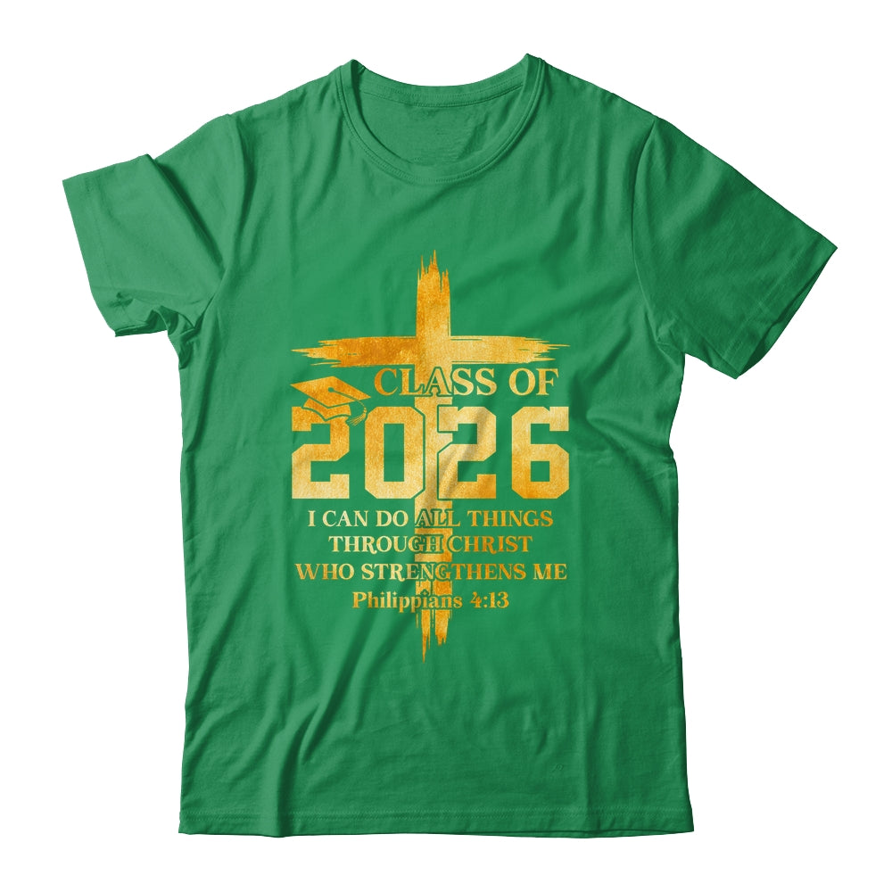 Class Of 2026 Christian Graduation Senior Graduate Men Women Shirt & Hoodie | siriusteestore