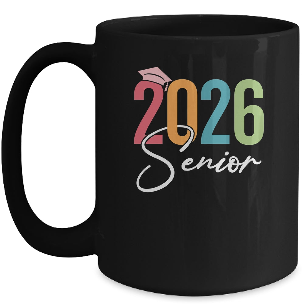 Class Of 2026 Senior 2026 Graduation Retro Back To School Mug | siriusteestore