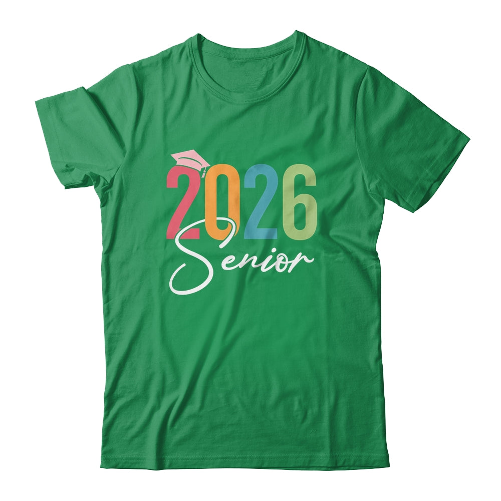 Class Of 2026 Senior 2026 Graduation Retro Back To School Shirt & Hoodie | siriusteestore