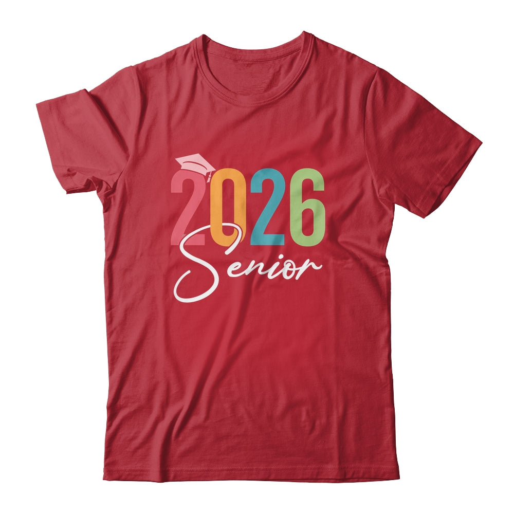 Class Of 2026 Senior 2026 Graduation Retro Back To School Shirt & Hoodie | siriusteestore