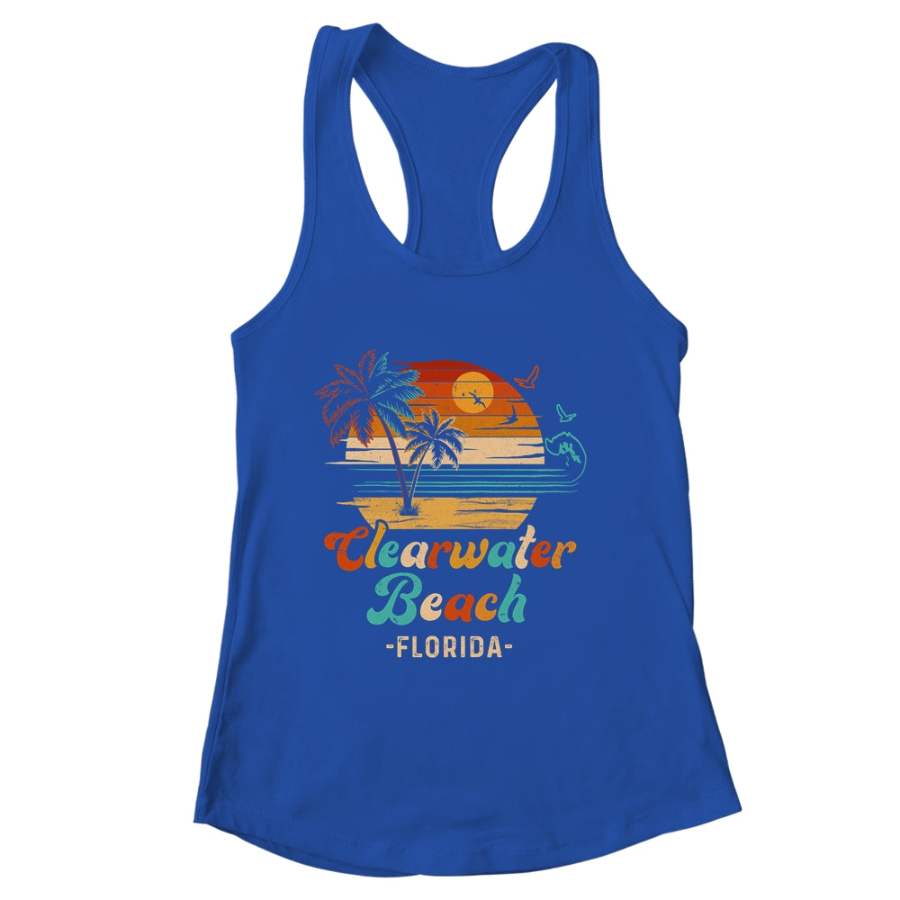 Clearwater Beach Florida Vacation 2024 Matching Family Group Shirt & Tank Top | siriusteestore