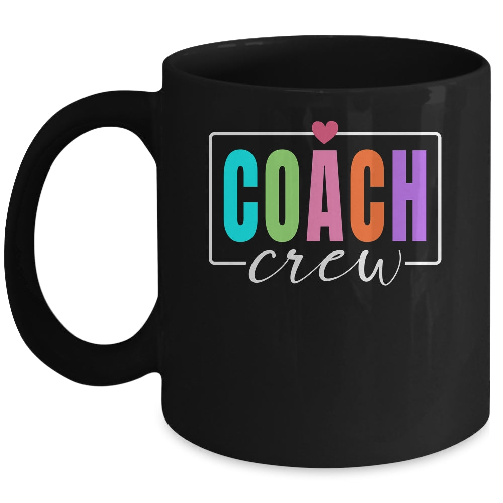 Coach Crew Coach Squad Instructional Coach Literacy Coach Mug | siriusteestore