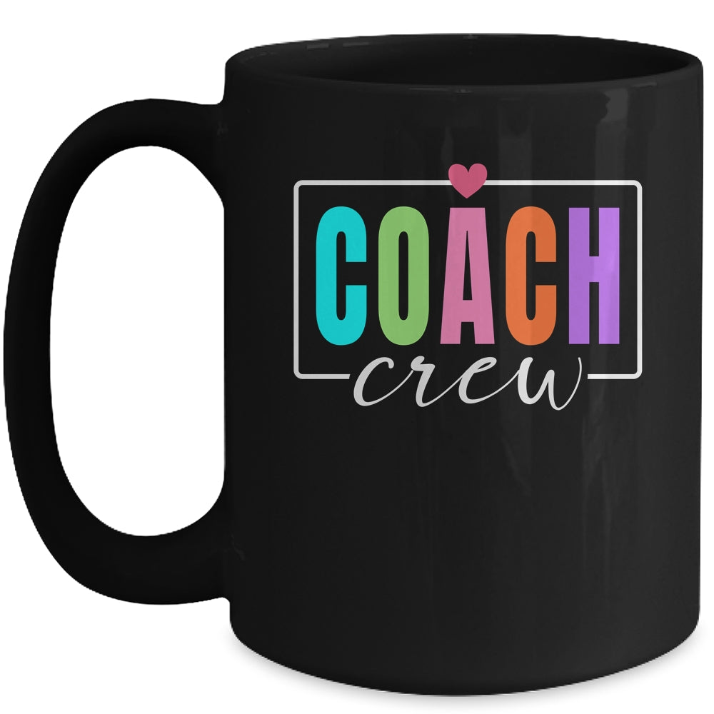 Coach Crew Coach Squad Instructional Coach Literacy Coach Mug | siriusteestore