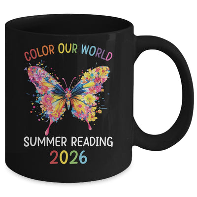 Color Our World Summer Reading Program 2026 Butterfly Mug | siriusteestore