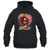 Colorful Art Black Queen Afro Melanin Dripping Juneteenth Shirt & Tank Top | siriusteestore