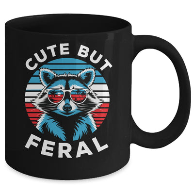 Colorful Racoon With Sunglasses Racoon Funny 4th Of July Mug | siriusteestore