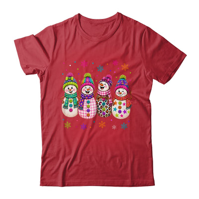 Colorful Retro Snowman Christmas Cute Snowmen Holiday Winter Shirt & Sweatshirt | siriusteestore