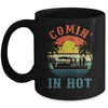 Comin In Hot Funny Pontoon Boat Pontooning Party Boat Mug | siriusteestore