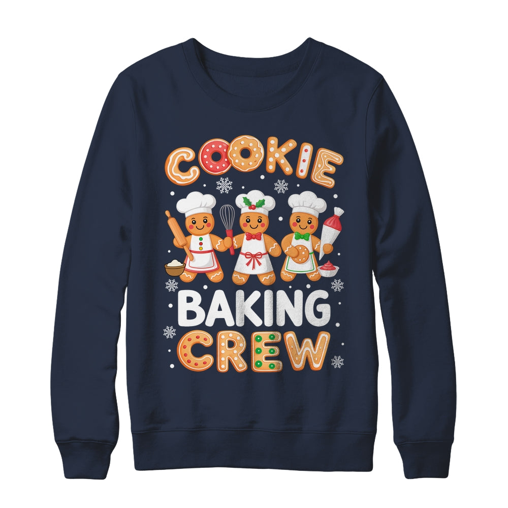 Cookie Baking Crew Christmas Funny Gingerbread Lovers Kids Shirt & Sweatshirt | siriusteestore