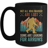 Cool Archery Men Women Bigfoot Not All Who Wander Are Lost Mug | siriusteestore