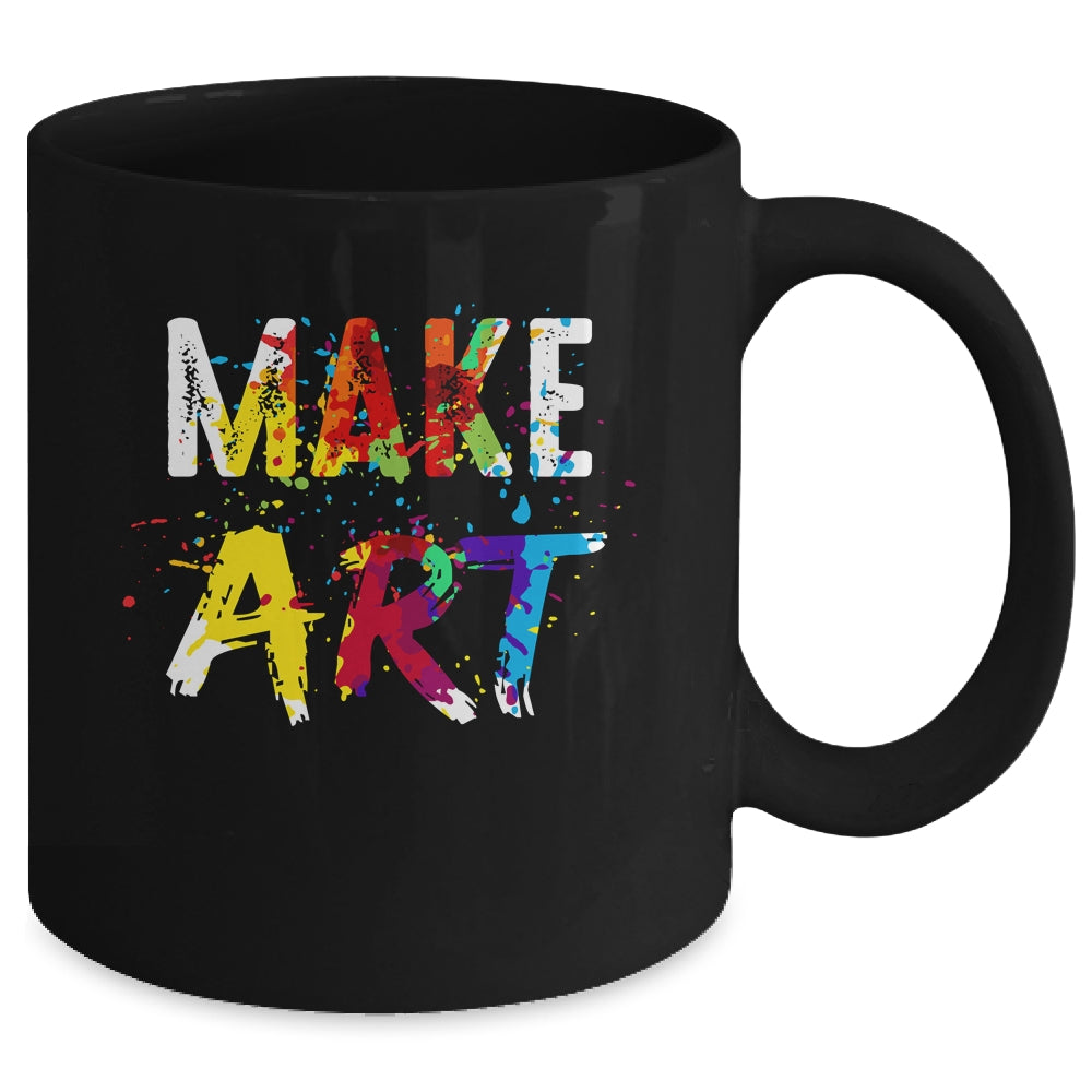Cool Art Design For Men Women Artists Make Art Painter Mug | siriusteestore