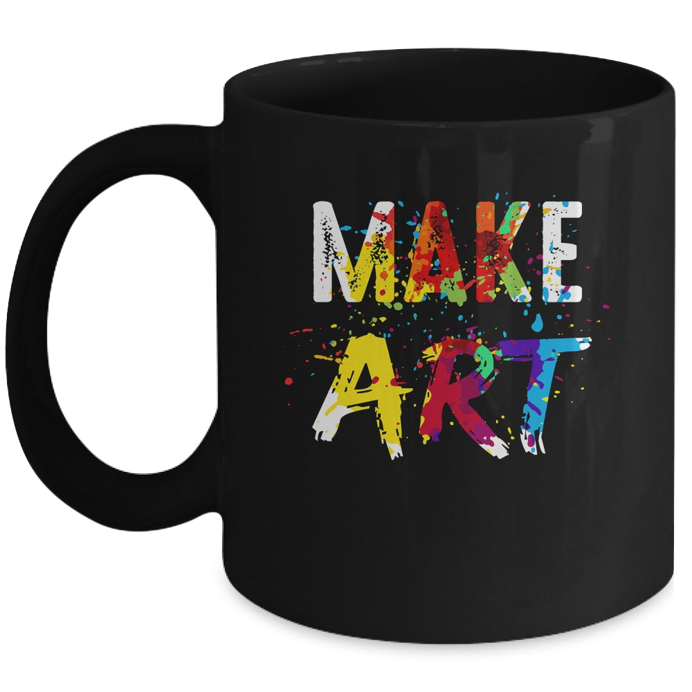 Cool Art Design For Men Women Artists Make Art Painter Mug | siriusteestore