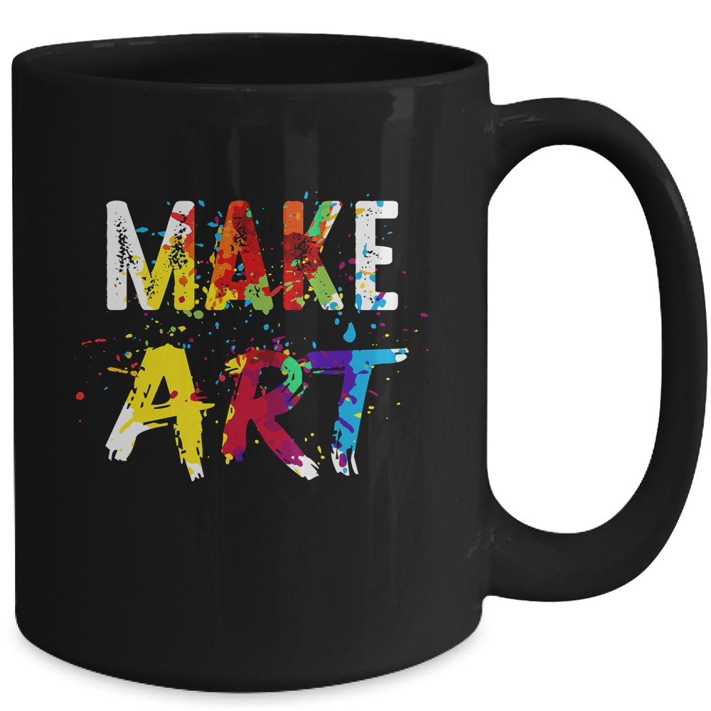 Cool Art Design For Men Women Artists Make Art Painter Mug | siriusteestore
