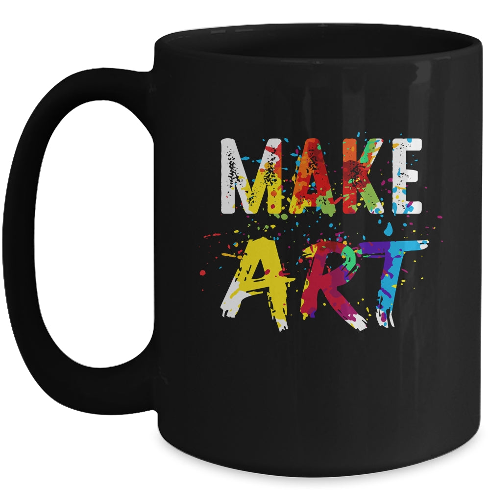 Cool Art Design For Men Women Artists Make Art Painter Mug | siriusteestore