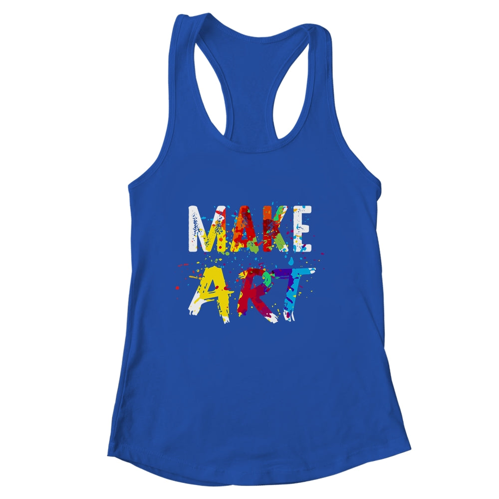 Cool Art Design For Men Women Artists Make Art Painter Shirt & Tank Top | siriusteestore