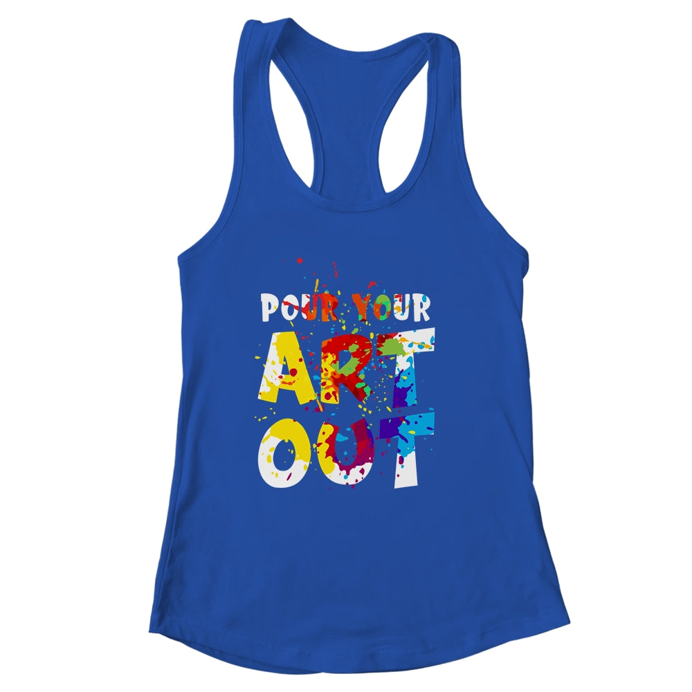 Cool Artist Art For Men Women Paint Painter Artist Painting Shirt & Tank Top | siriusteestore