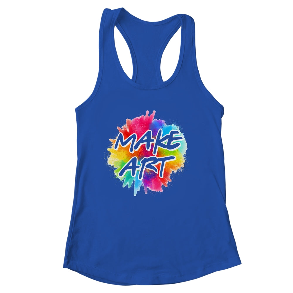 Cool Artist For Men Women Painter Make Art Teacher Paint Shirt & Tank Top | siriusteestore