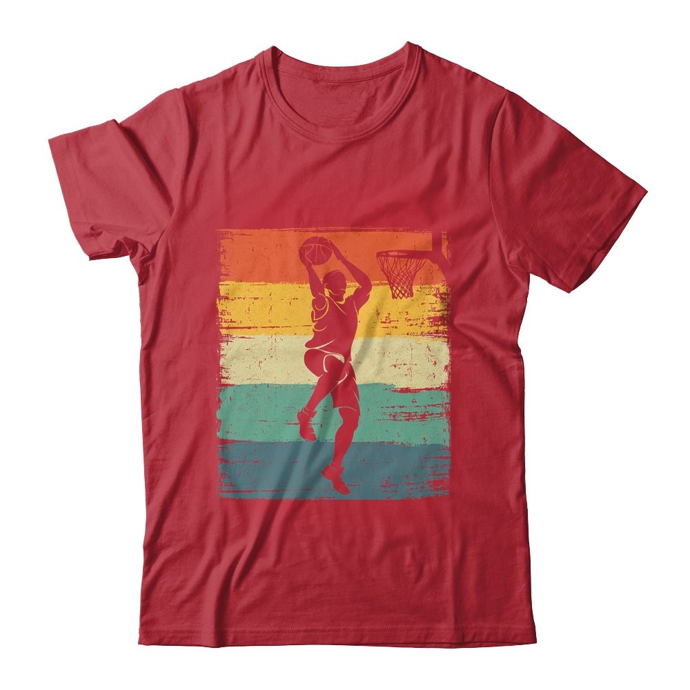 Cool Basketball Art For Men Women Vintage Basketball Player Shirt & Hoodie | siriusteestore