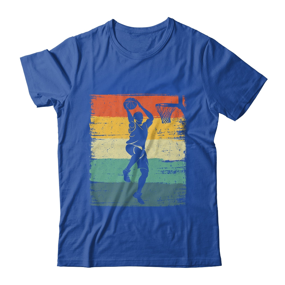 Cool Basketball Art For Men Women Vintage Basketball Player Shirt & Hoodie | siriusteestore