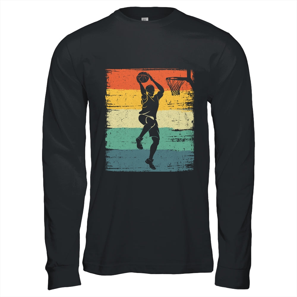 Cool Basketball Art For Men Women Vintage Basketball Player Shirt & Hoodie | siriusteestore
